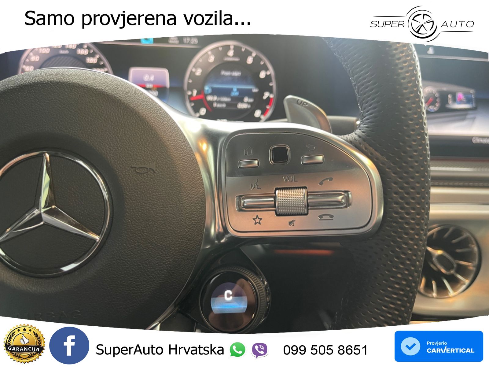 Mercedes AMG G 63 Long V8 (585 KS) 4MATIC 9G-TRONIC AMG SPEEDSHIFT PLUS ACC+GR SJED+360+PANO
