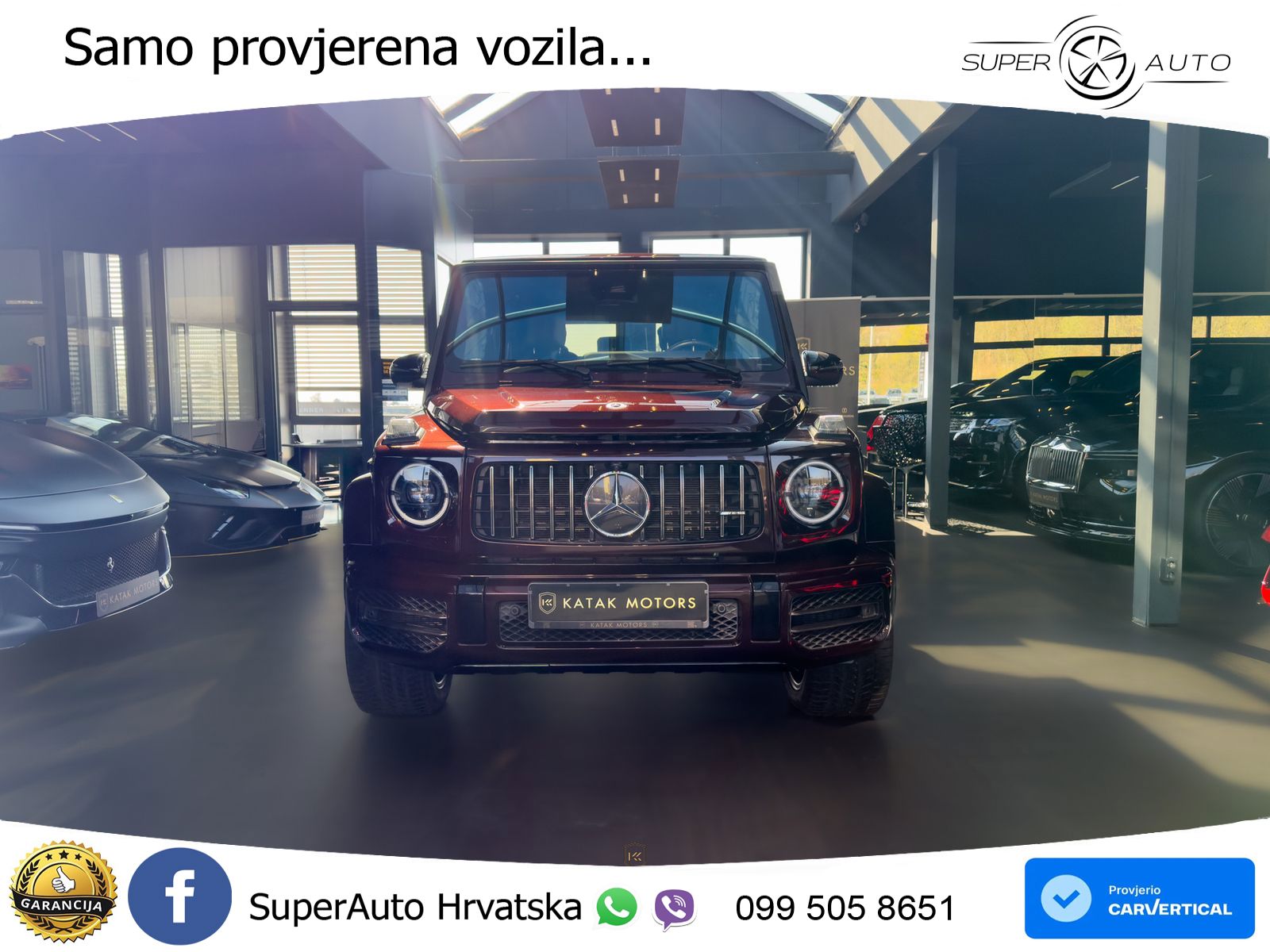 Mercedes AMG G 63 Long V8 (585 KS) 4MATIC 9G-TRONIC AMG SPEEDSHIFT PLUS ACC+GR SJED+360+PANO