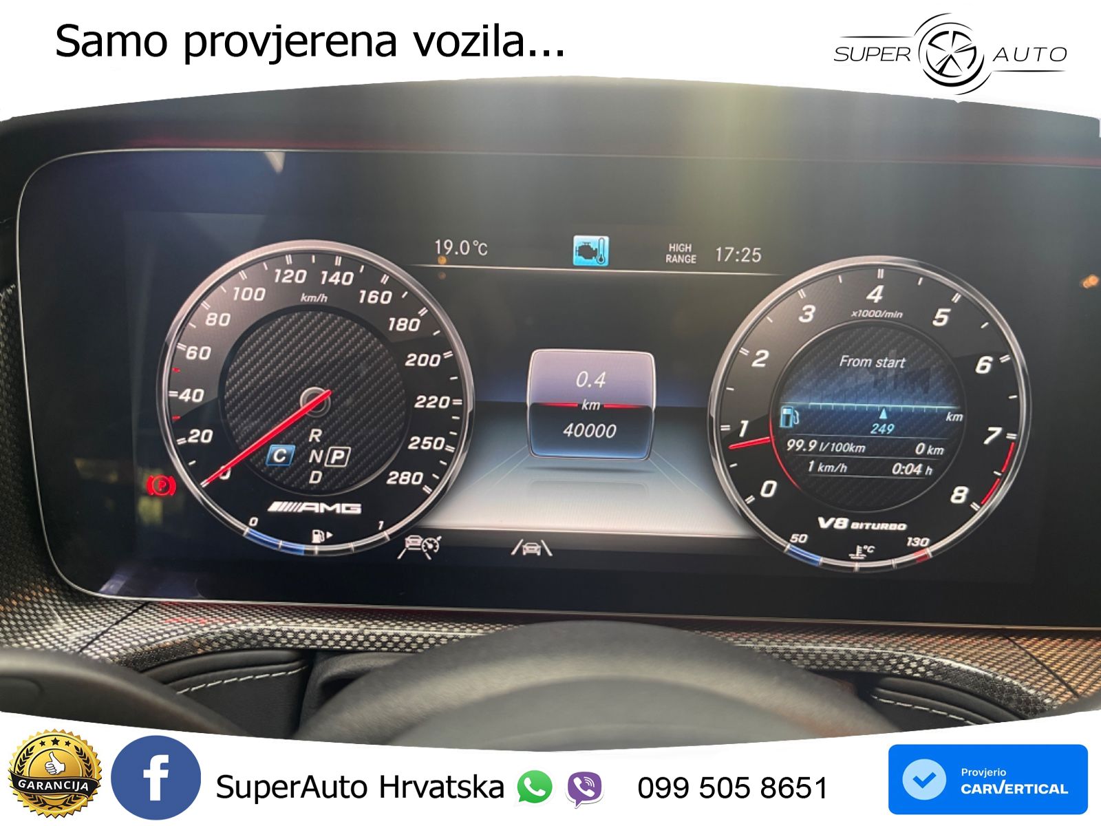 Mercedes AMG G 63 Long V8 (585 KS) 4MATIC 9G-TRONIC AMG SPEEDSHIFT PLUS ACC+GR SJED+360+PANO