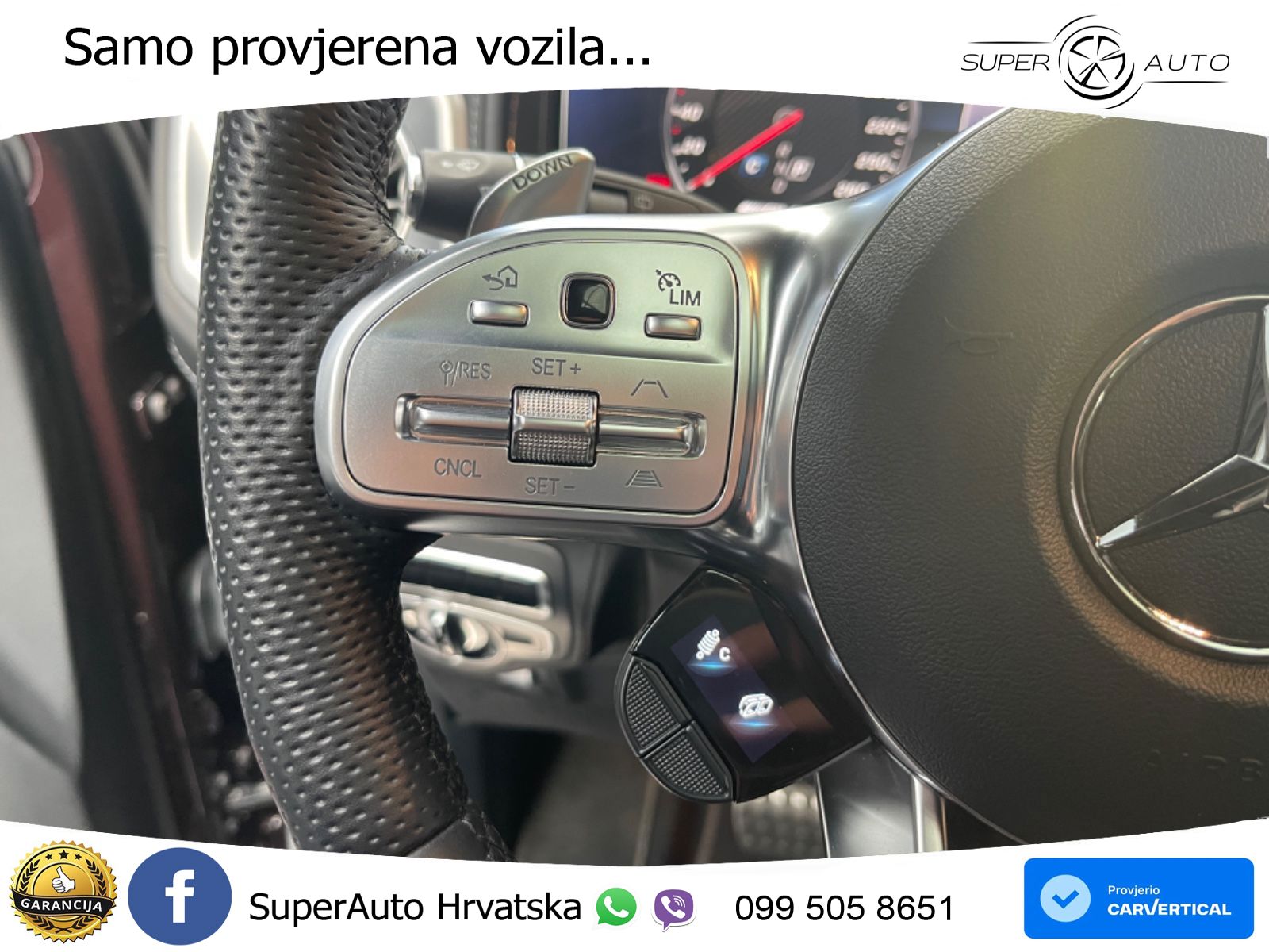Mercedes AMG G 63 Long V8 (585 KS) 4MATIC 9G-TRONIC AMG SPEEDSHIFT PLUS ACC+GR SJED+360+PANO