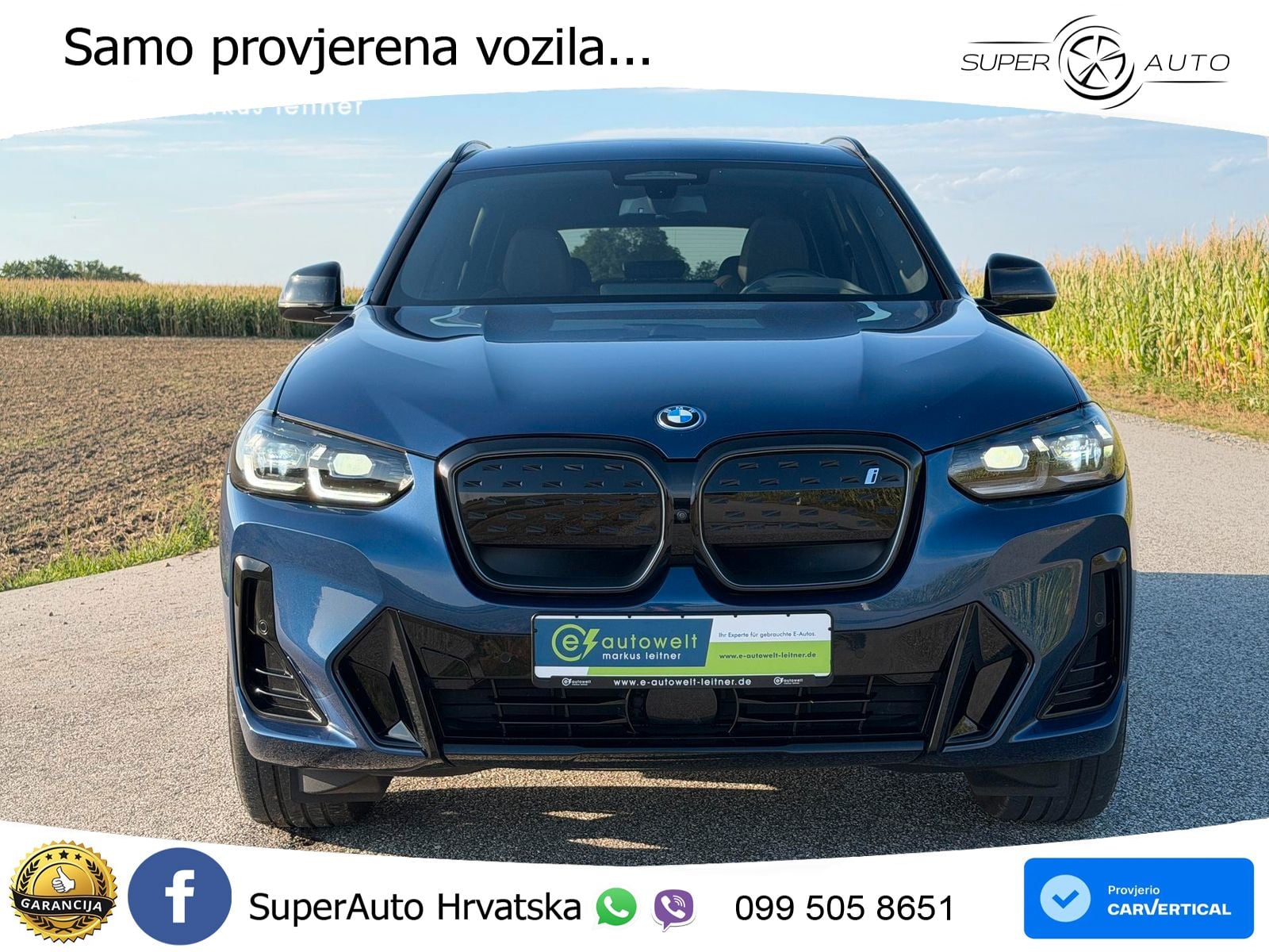 BMW iX3 80 kWh (286 KS)