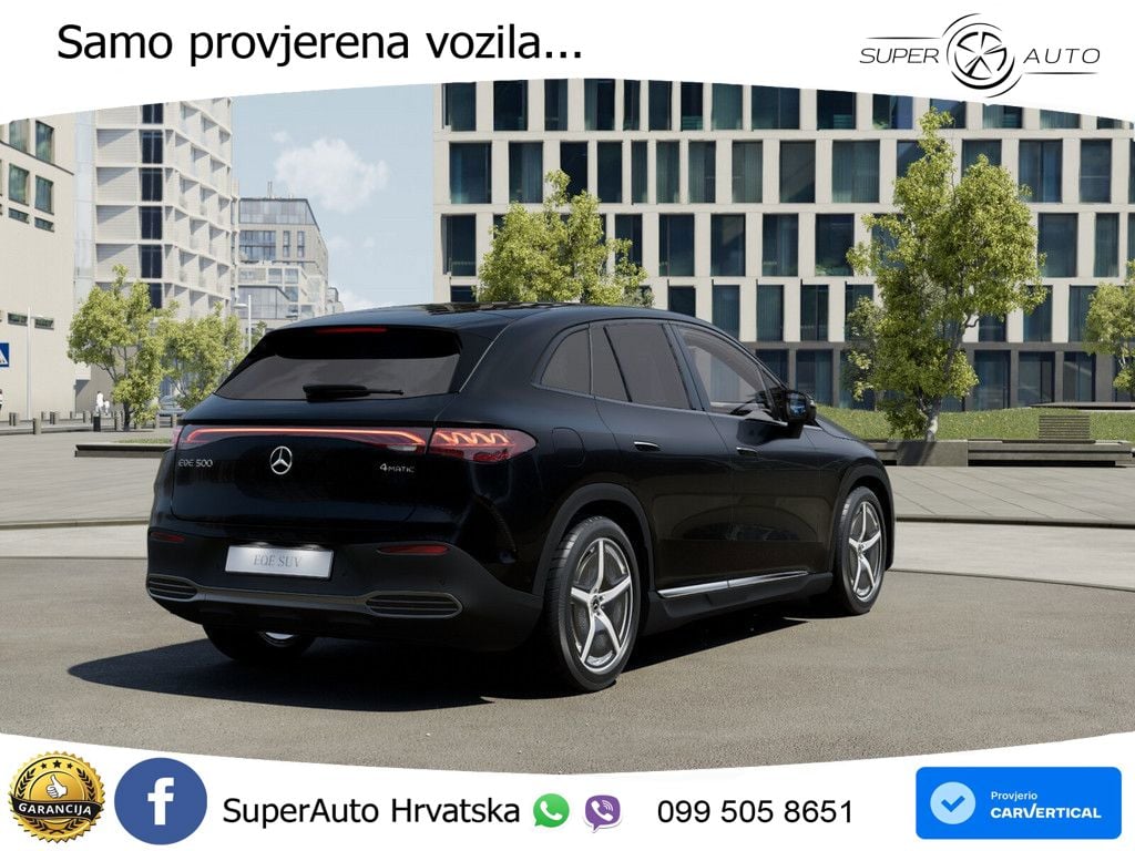 Mercedes EQE SUV 500 100 kWh (408 KS) 4MATIC AMG ZRAČNI+ACC+GR SJED+KAM+PANO