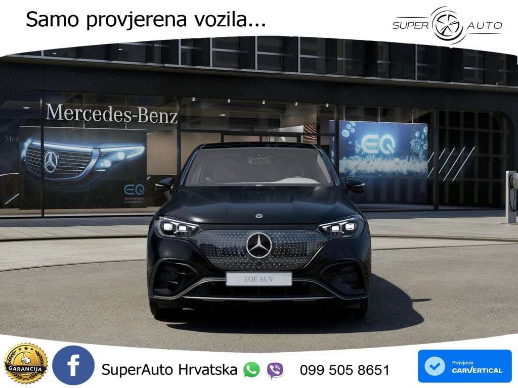 Mercedes EQE SUV 500 100 kWh (408 KS) 4MATIC AMG ZRAČNI+ACC+GR SJED+KAM+PANO