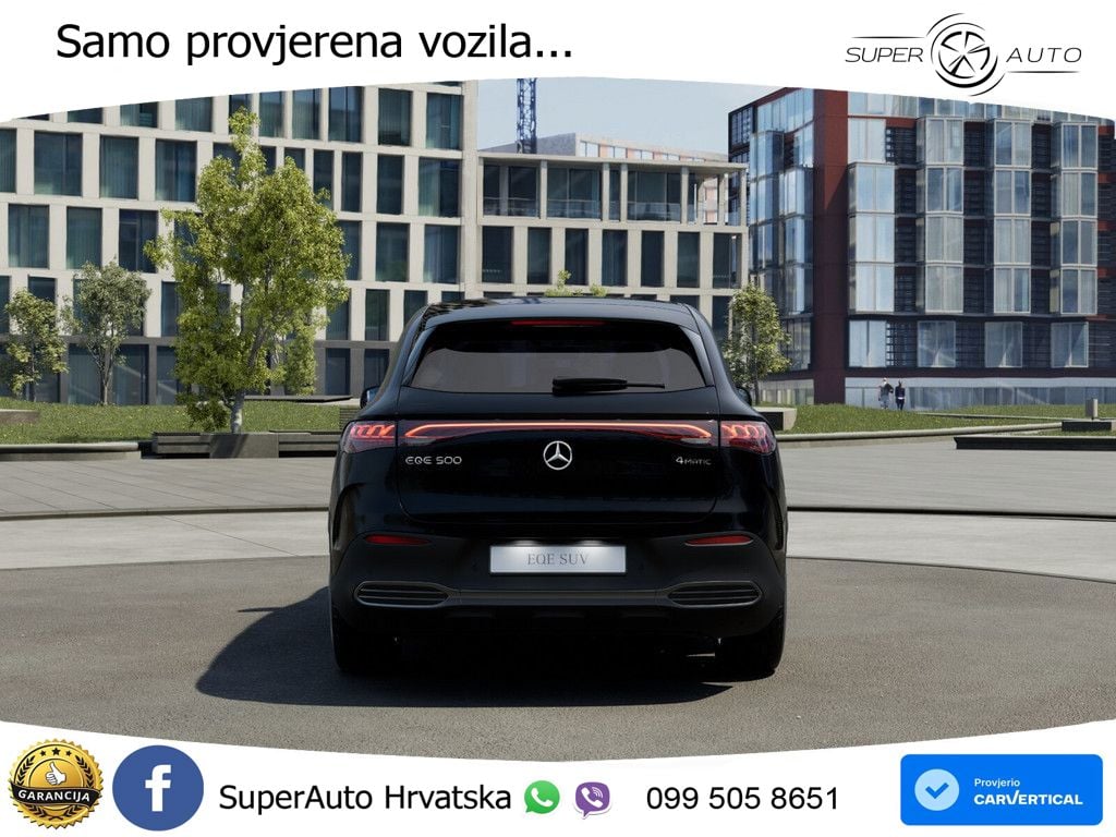 Mercedes EQE SUV 500 100 kWh (408 KS) 4MATIC AMG ZRAČNI+ACC+GR SJED+KAM+PANO