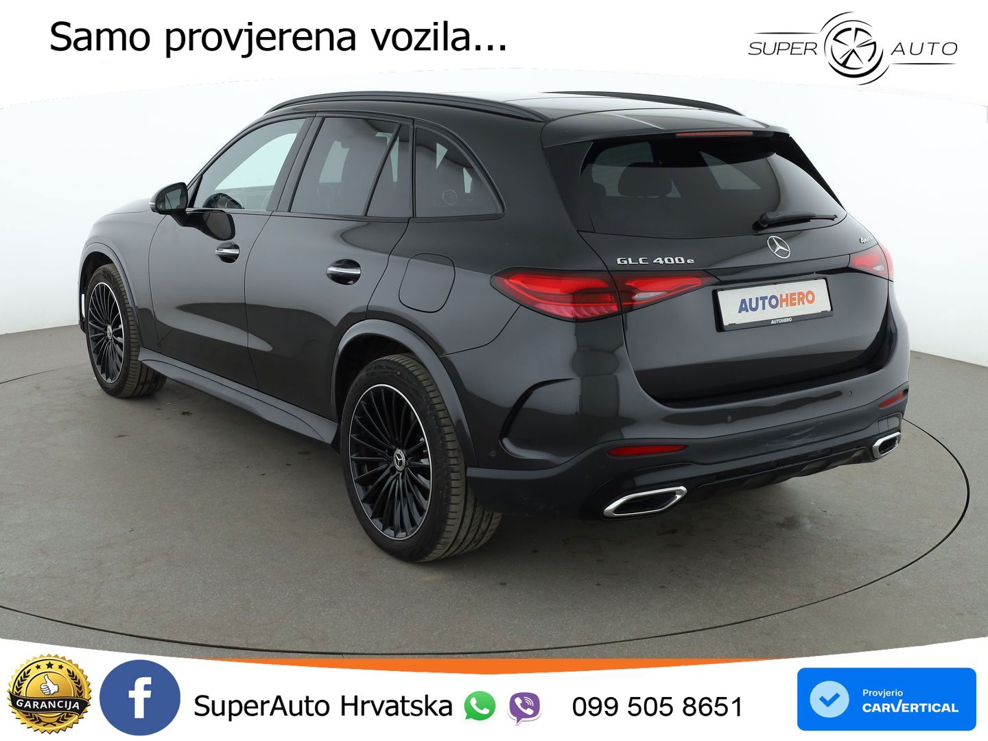Mercedes GLC 400e (381 KS) 4MATIC 9G-TRONIC AMG ZRAČNI+ACC+GR SJED+KAM+PANO