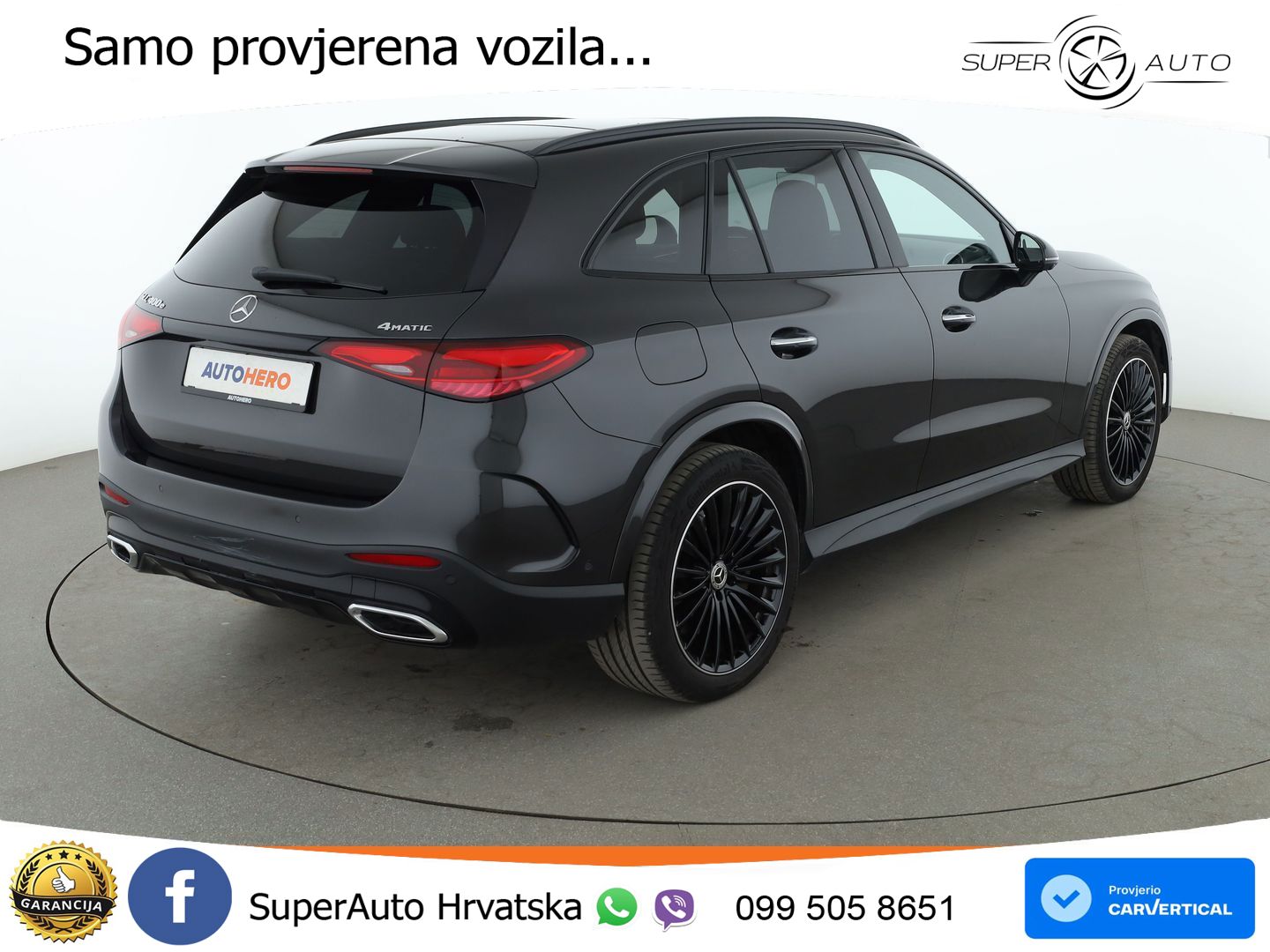 Mercedes GLC 400e (381 KS) 4MATIC 9G-TRONIC AMG ZRAČNI+ACC+GR SJED+KAM+PANO