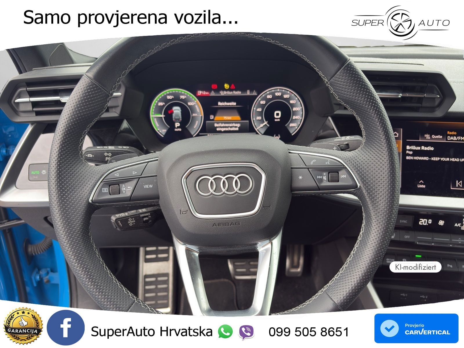 Audi A3 40 TFSIe (204 KS) S tronic S line LED+GR SJED+ACC