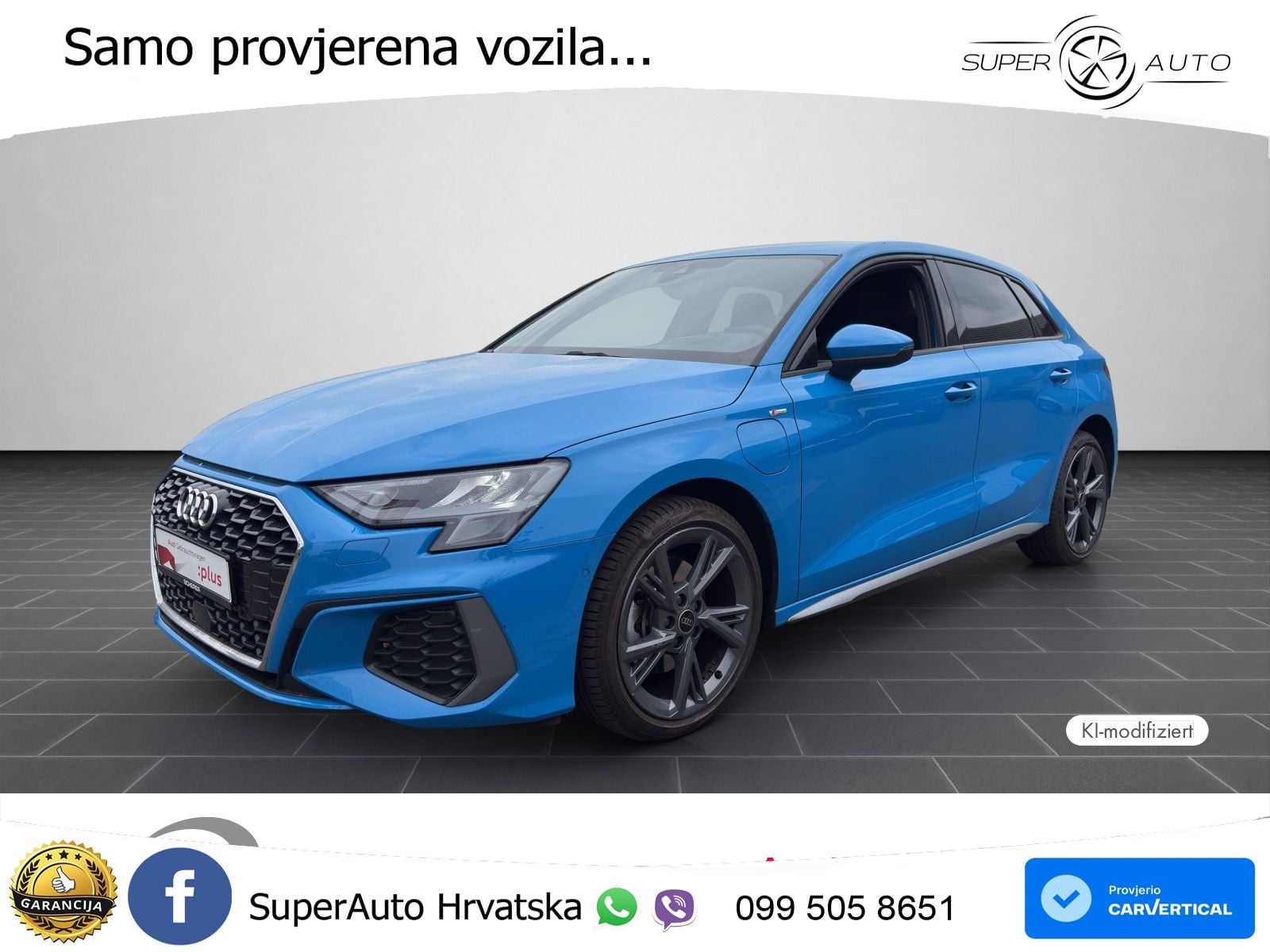 Audi A3 40 TFSIe (204 KS) S tronic S line LED+GR SJED+ACC