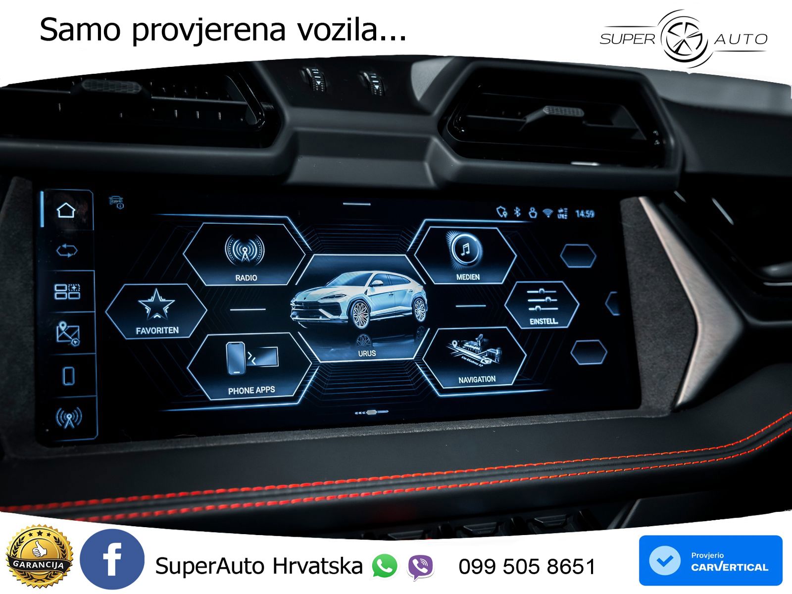 Lamborghini Urus SE 4.0 V8 (800 KS) 4WD Automatic LED+GR SJED+ACC
