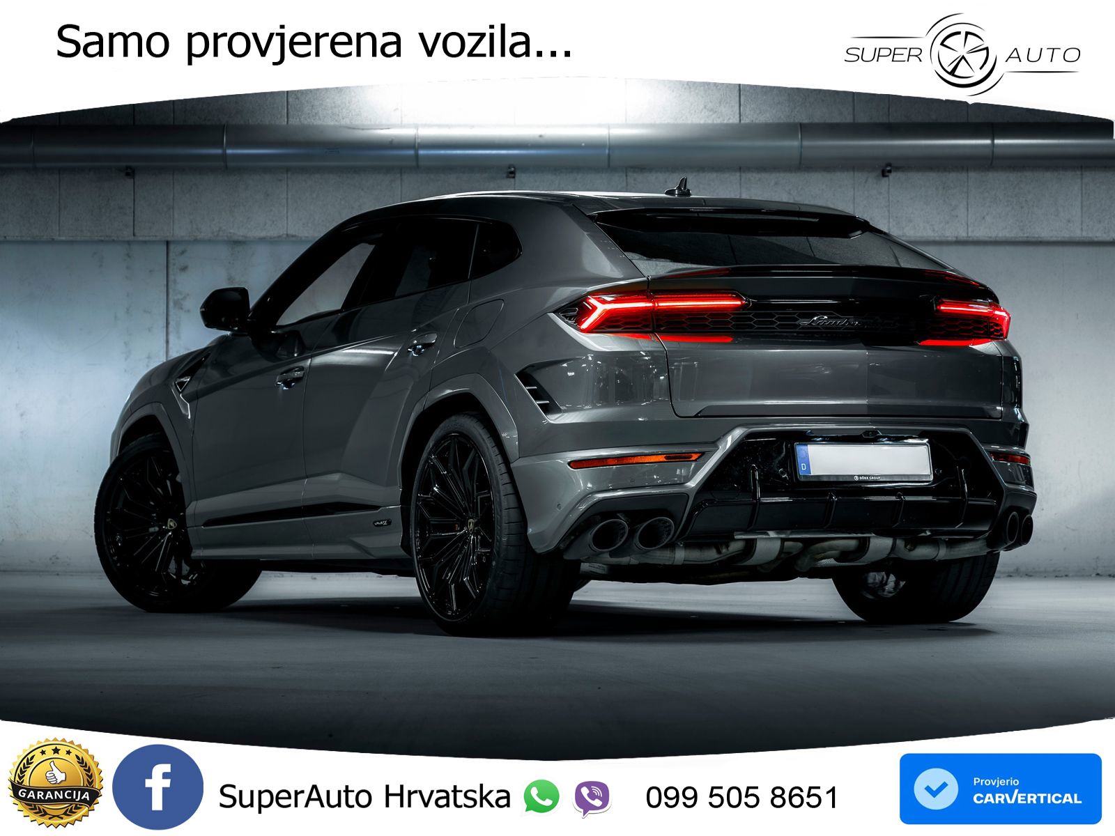 Lamborghini Urus SE 4.0 V8 (800 KS) 4WD Automatic LED+GR SJED+ACC