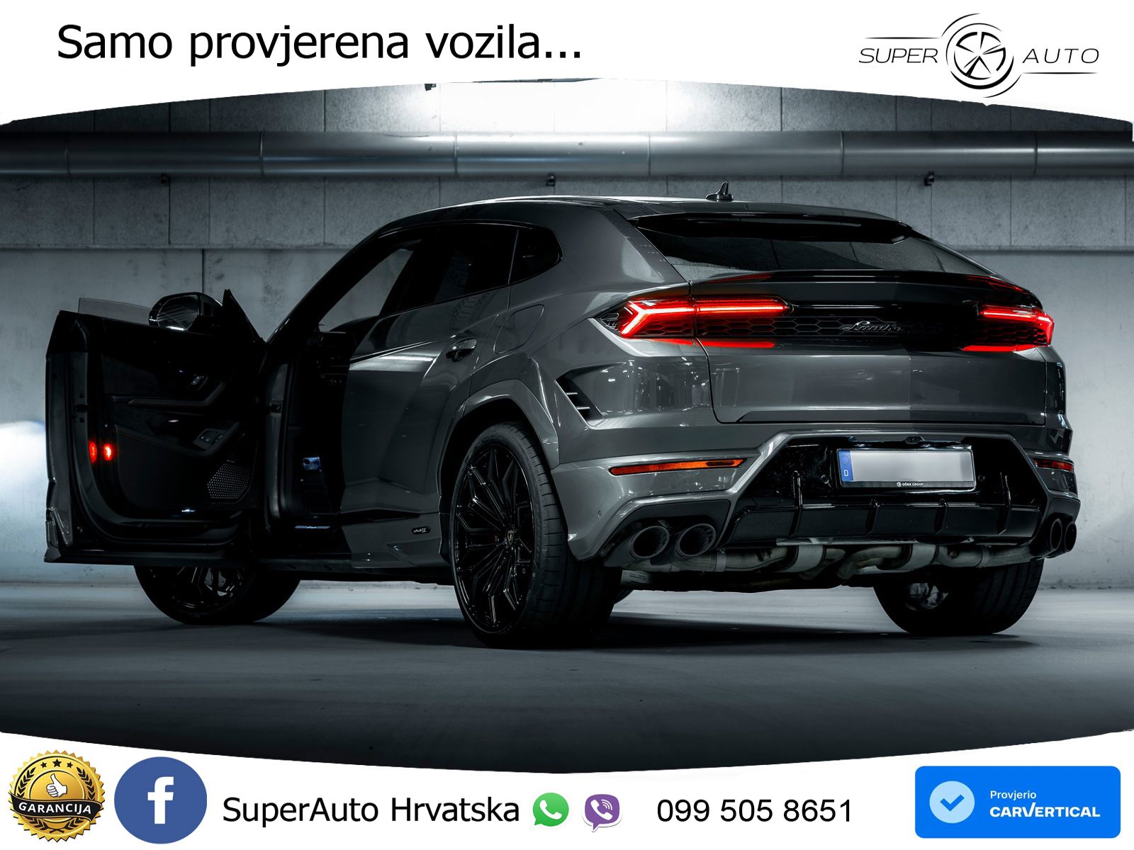 Lamborghini Urus SE 4.0 V8 (800 KS) 4WD Automatic LED+GR SJED+ACC