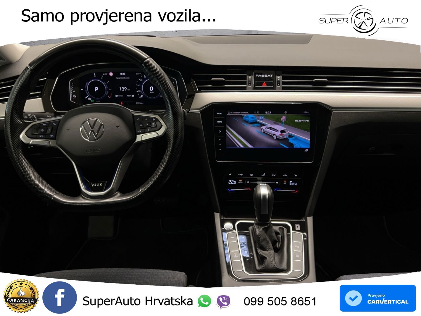 Volkswagen Passat Variant GTE 1.4 TSI (218 KS) DSG LED+GR SJED+ACC