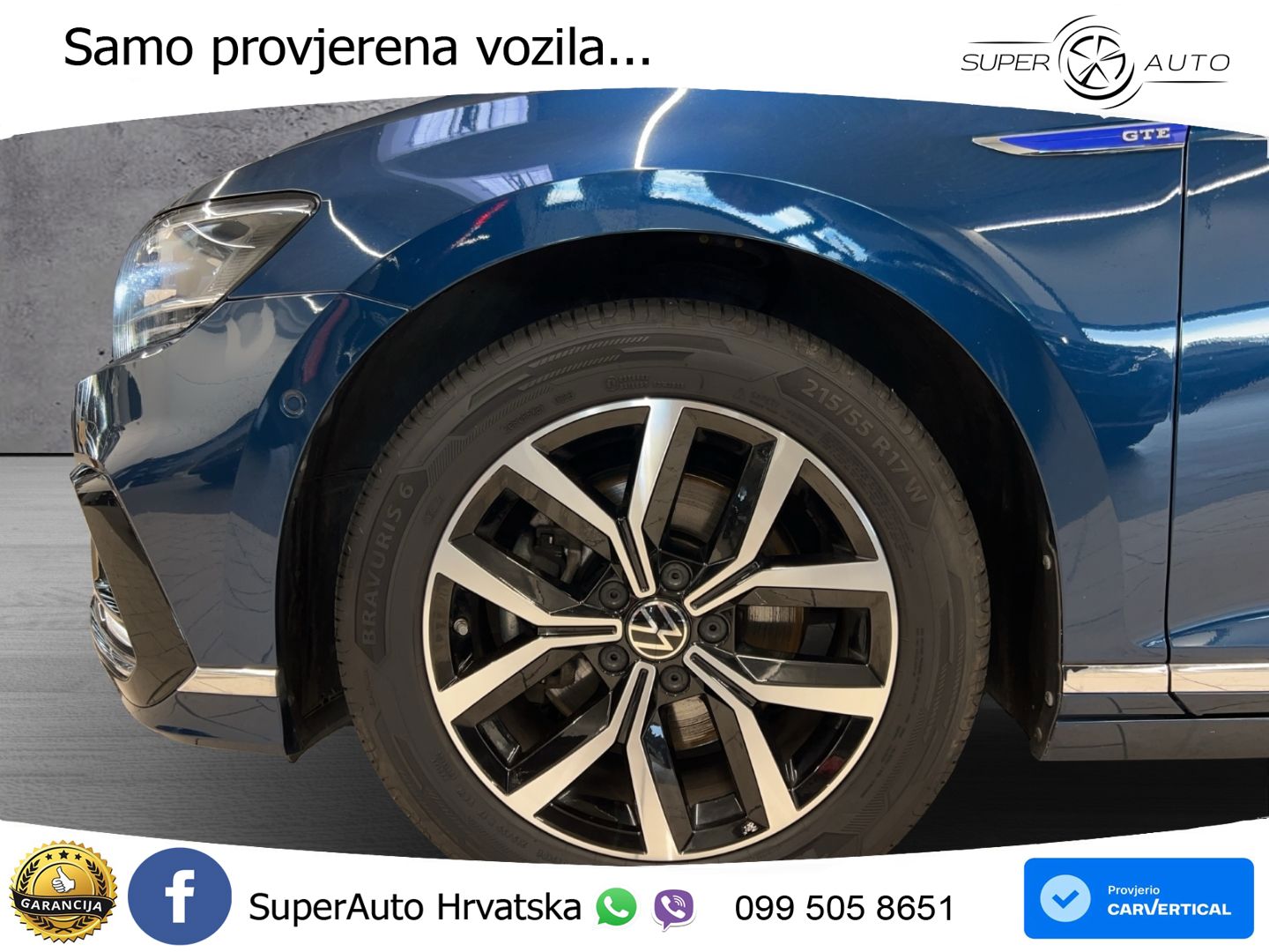 Volkswagen Passat Variant GTE 1.4 TSI (218 KS) DSG LED+GR SJED+ACC