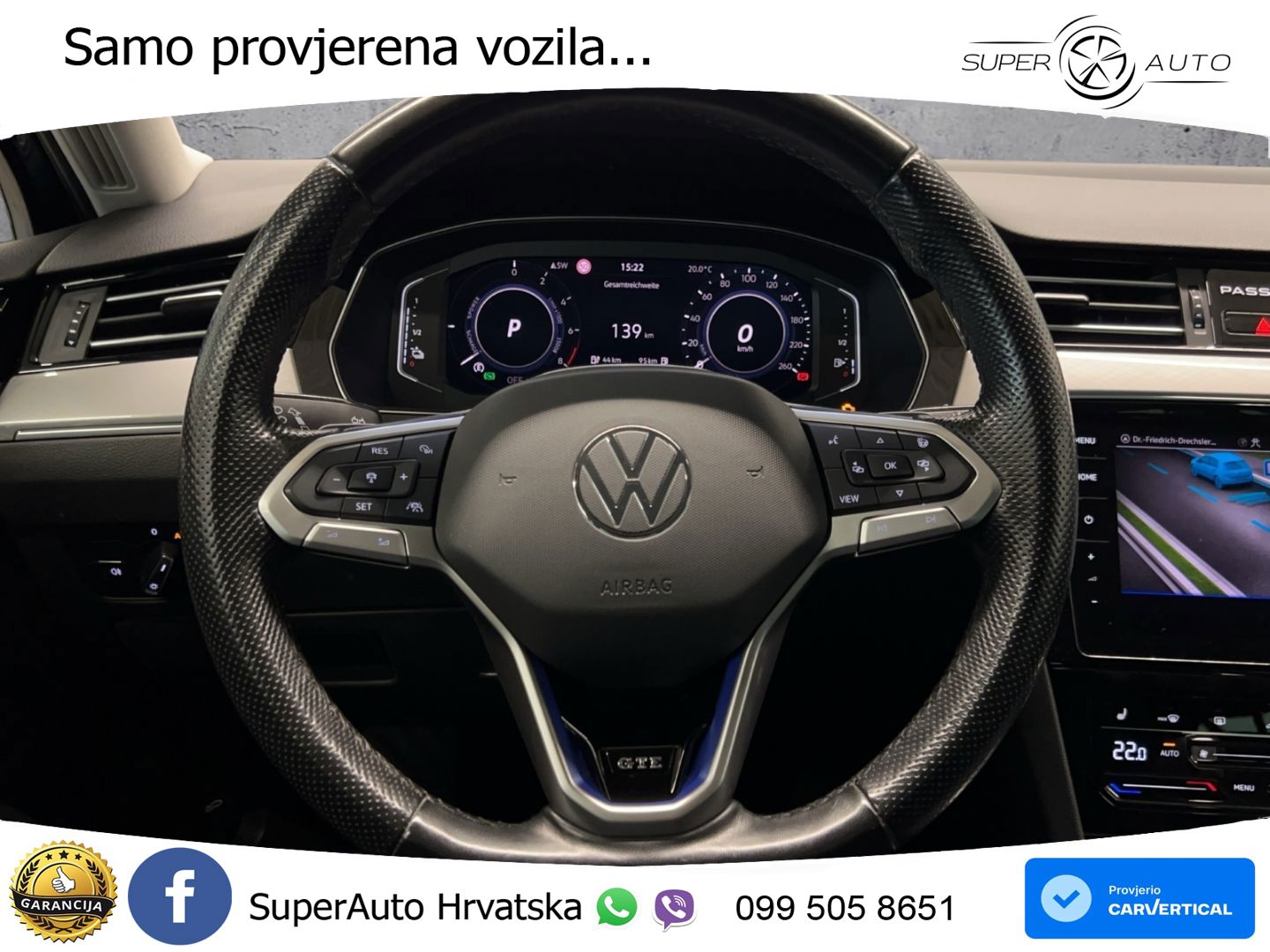 Volkswagen Passat Variant GTE 1.4 TSI (218 KS) DSG LED+GR SJED+ACC