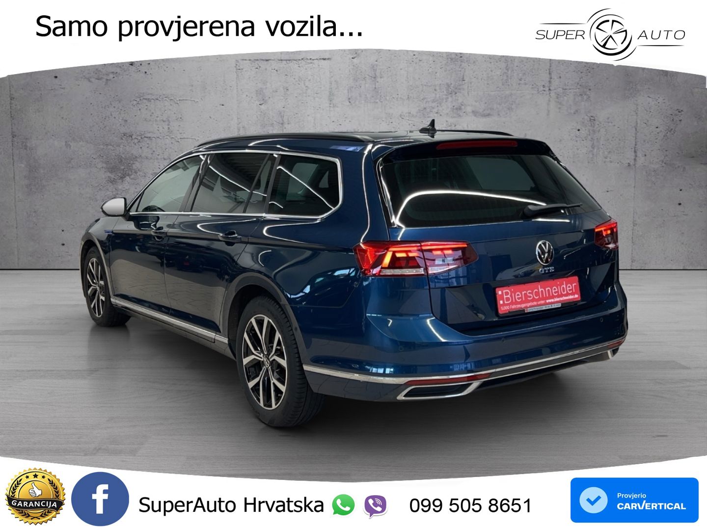 Volkswagen Passat Variant GTE 1.4 TSI (218 KS) DSG LED+GR SJED+ACC