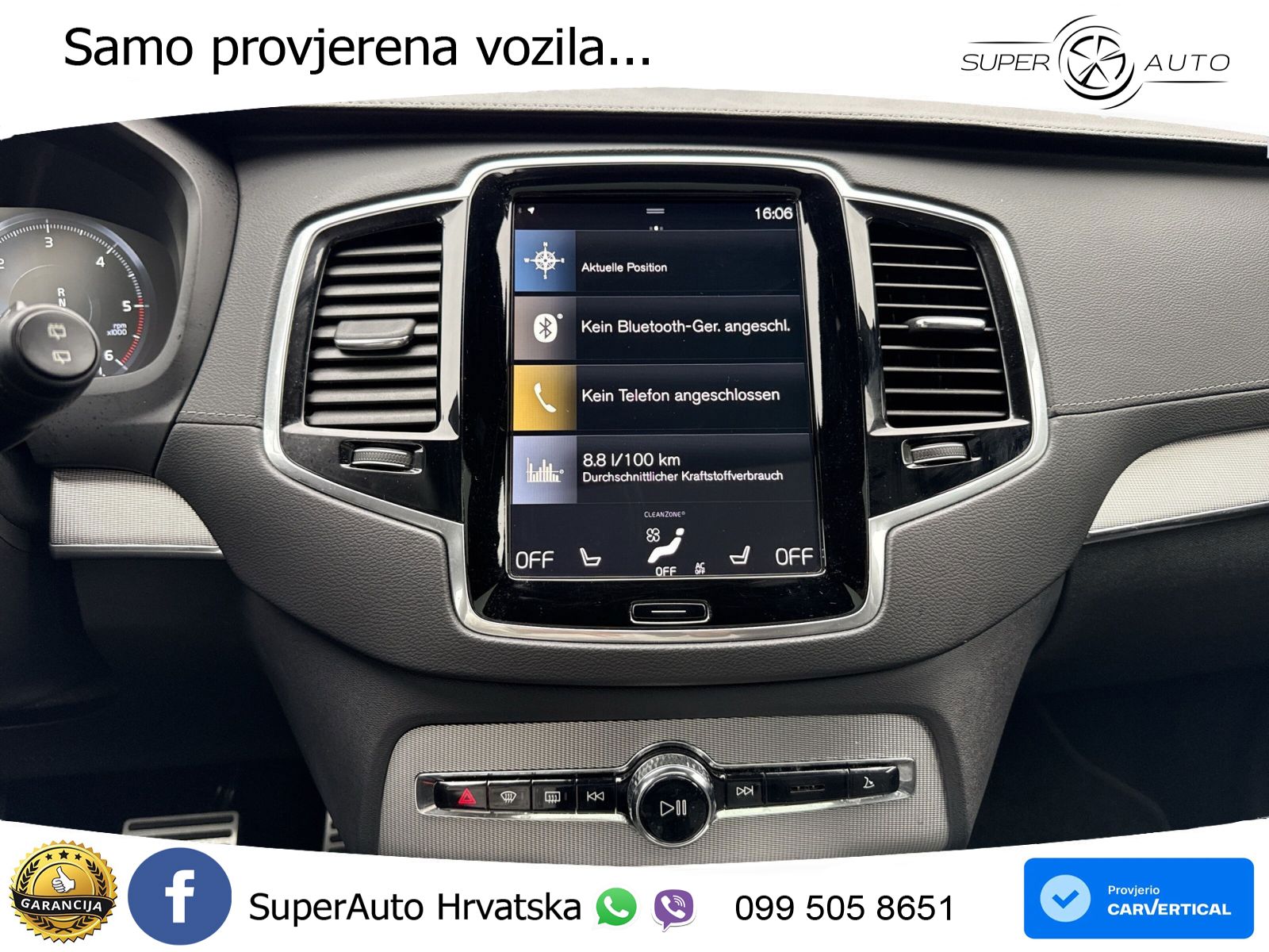 Volvo XC90 2.0 B5 Diesel AWD Automatic LED+GR SJED+ACC