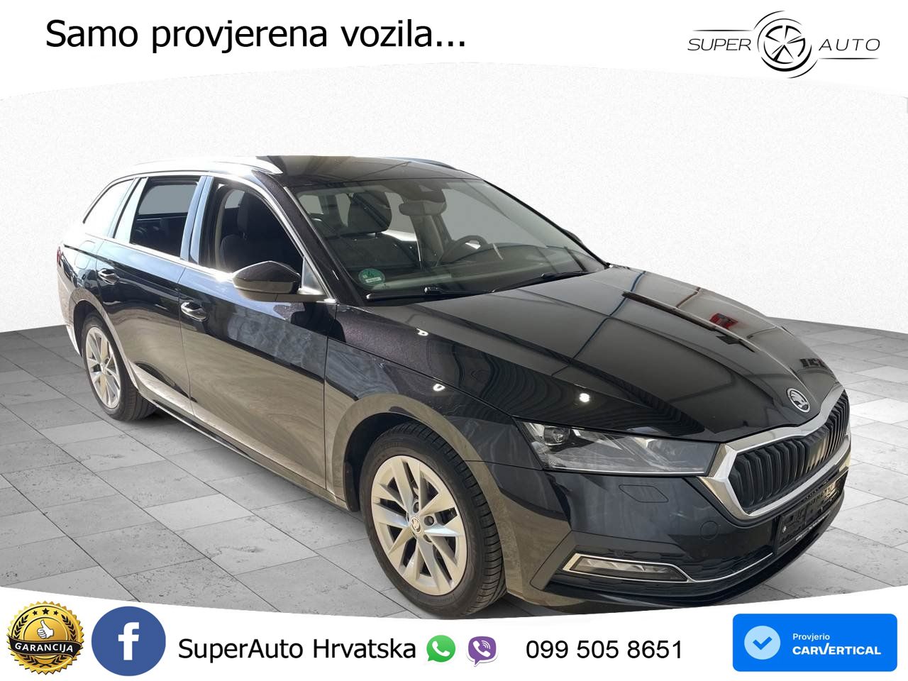 Škoda Octavia Combi 2.0 TDI (150 KS) DSG LED+GR SJED+ACC