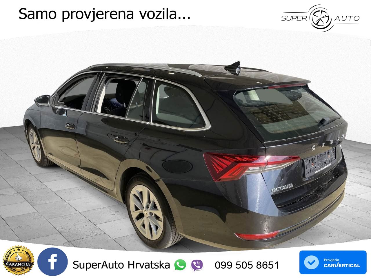 Škoda Octavia Combi 2.0 TDI (150 KS) DSG LED+GR SJED+ACC