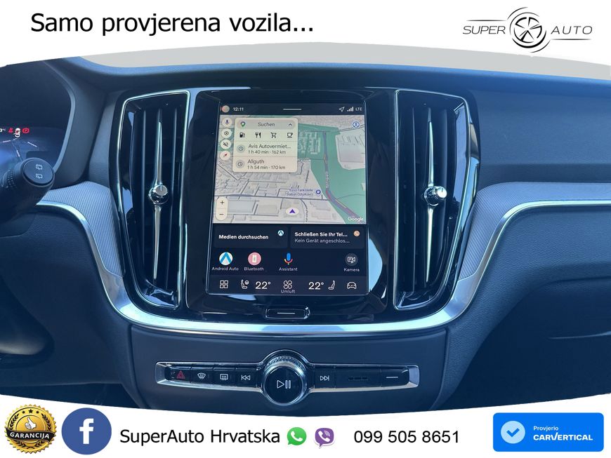 Volvo V60 2.0 B4 Benzin DCT LED+GR SJED+ACC