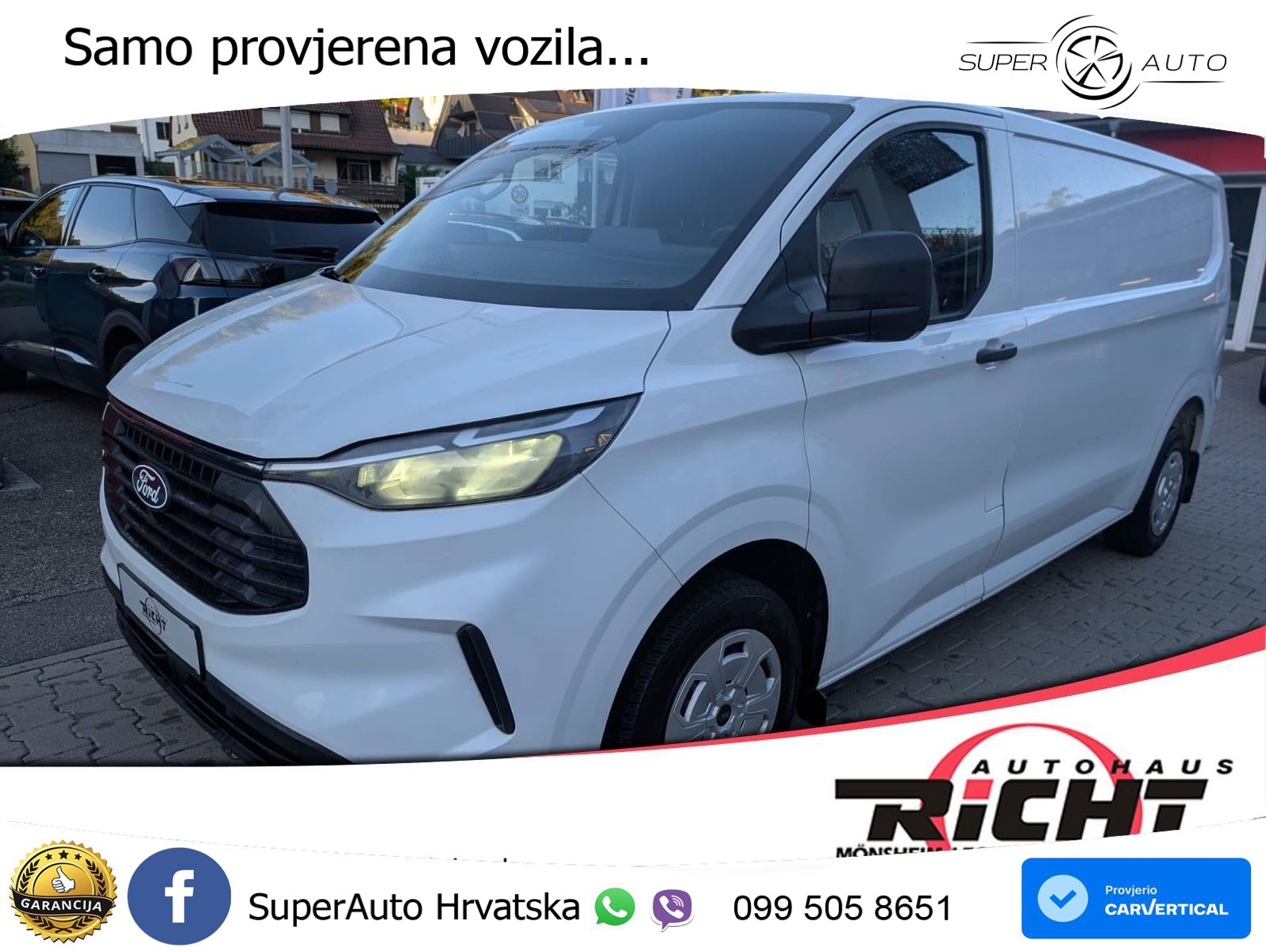 Ford Transit Custom Trend 2.0 L2 320 Kamera LED 136 KS