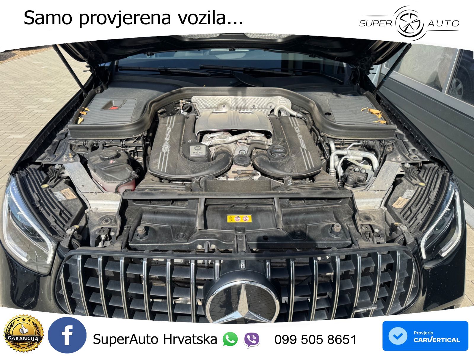 Mercedes GLC Coupe AMG 63 V8 (476 KS) 4MATIC+ MCT LED+GR SJED+ACC
