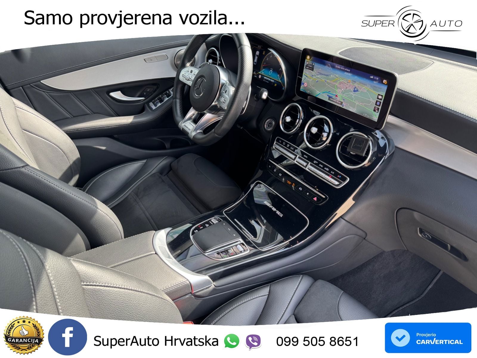 Mercedes GLC Coupe AMG 63 V8 (476 KS) 4MATIC+ MCT LED+GR SJED+ACC