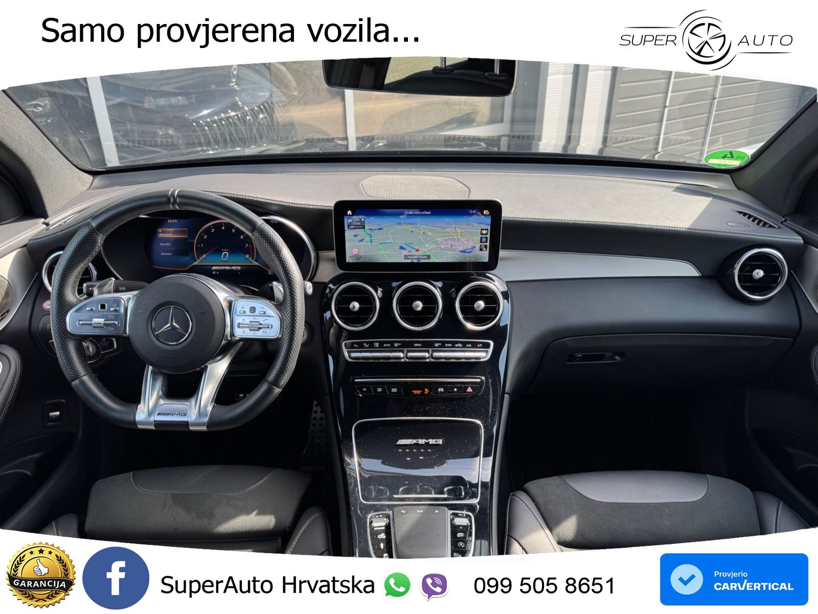 Mercedes GLC Coupe AMG 63 V8 (476 KS) 4MATIC+ MCT LED+GR SJED+ACC