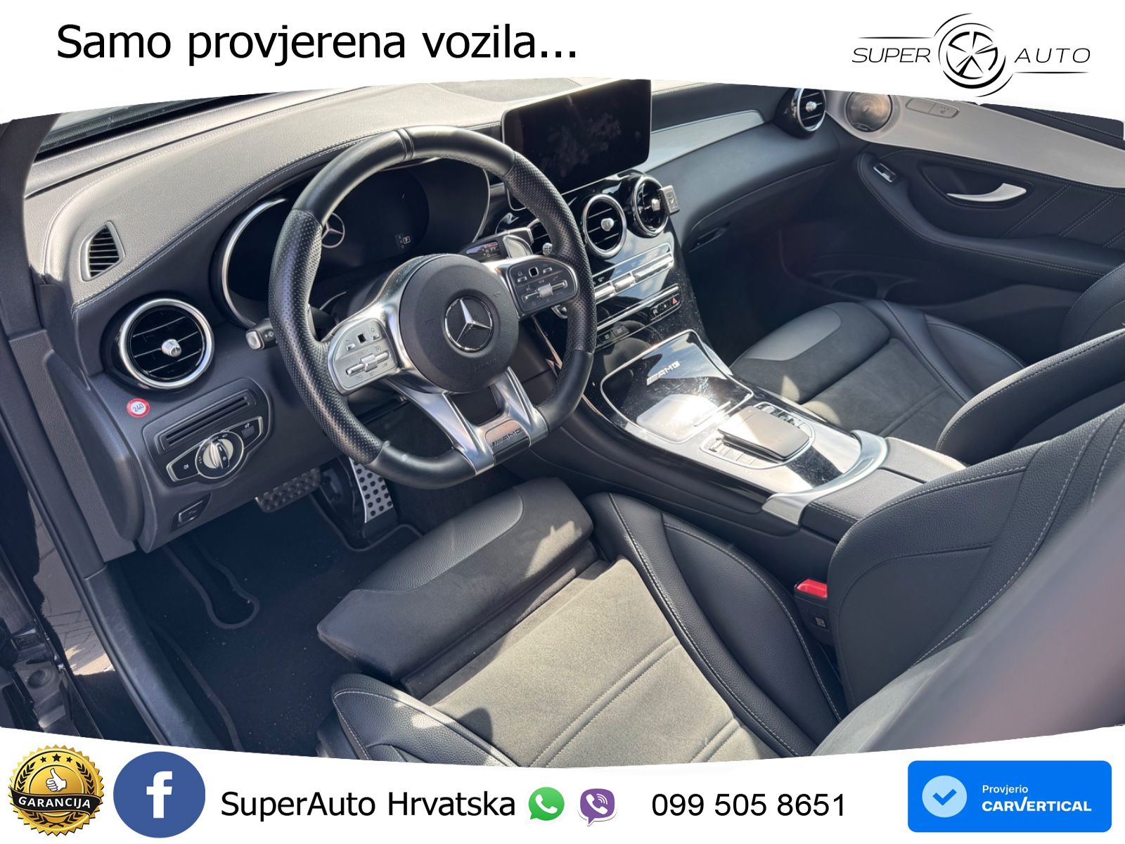 Mercedes GLC Coupe AMG 63 V8 (476 KS) 4MATIC+ MCT LED+GR SJED+ACC