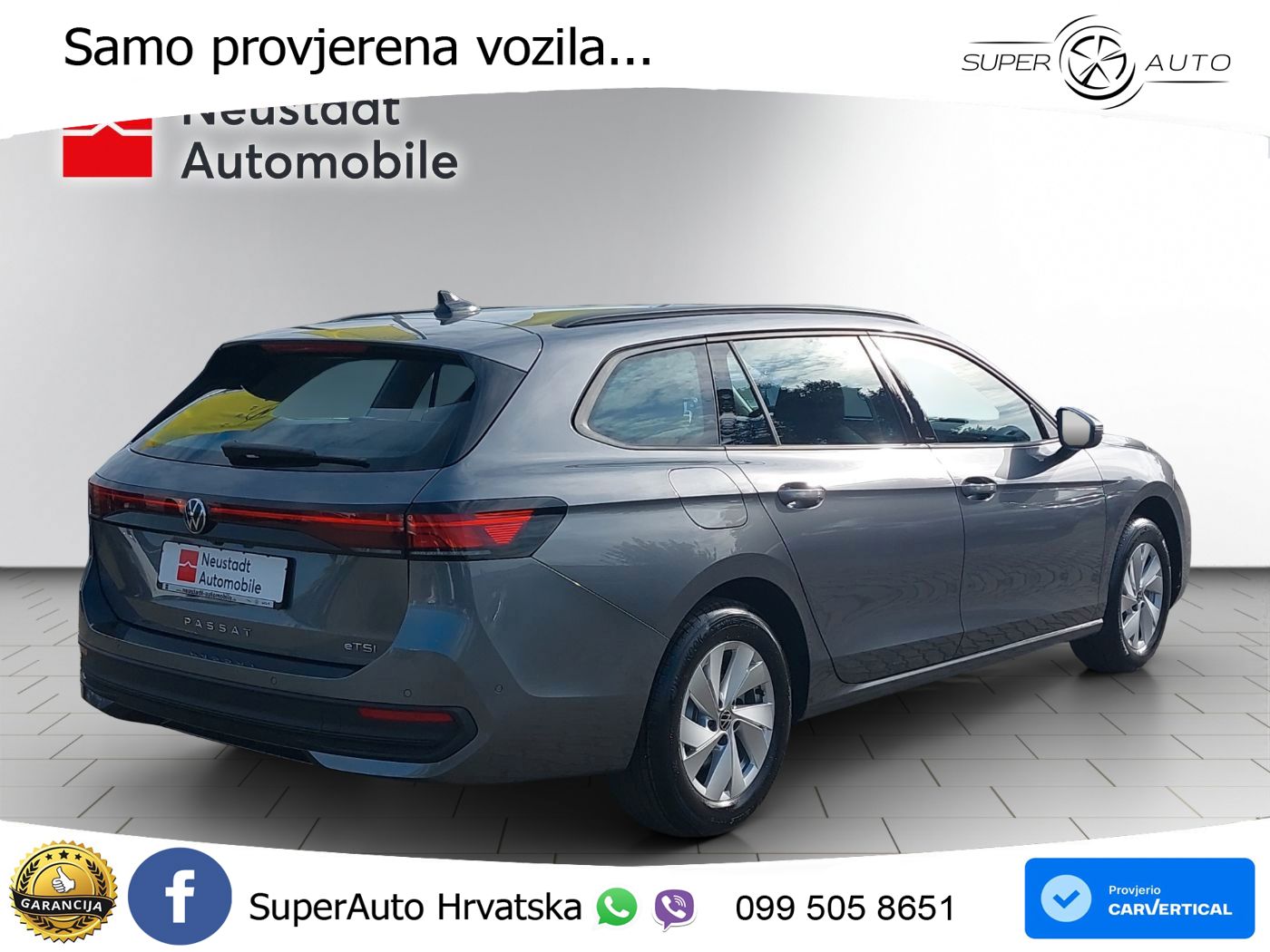 Volkswagen Passat Variant 1.5 eTSI (150 KS) DSG LED+GR SJED+ACC
