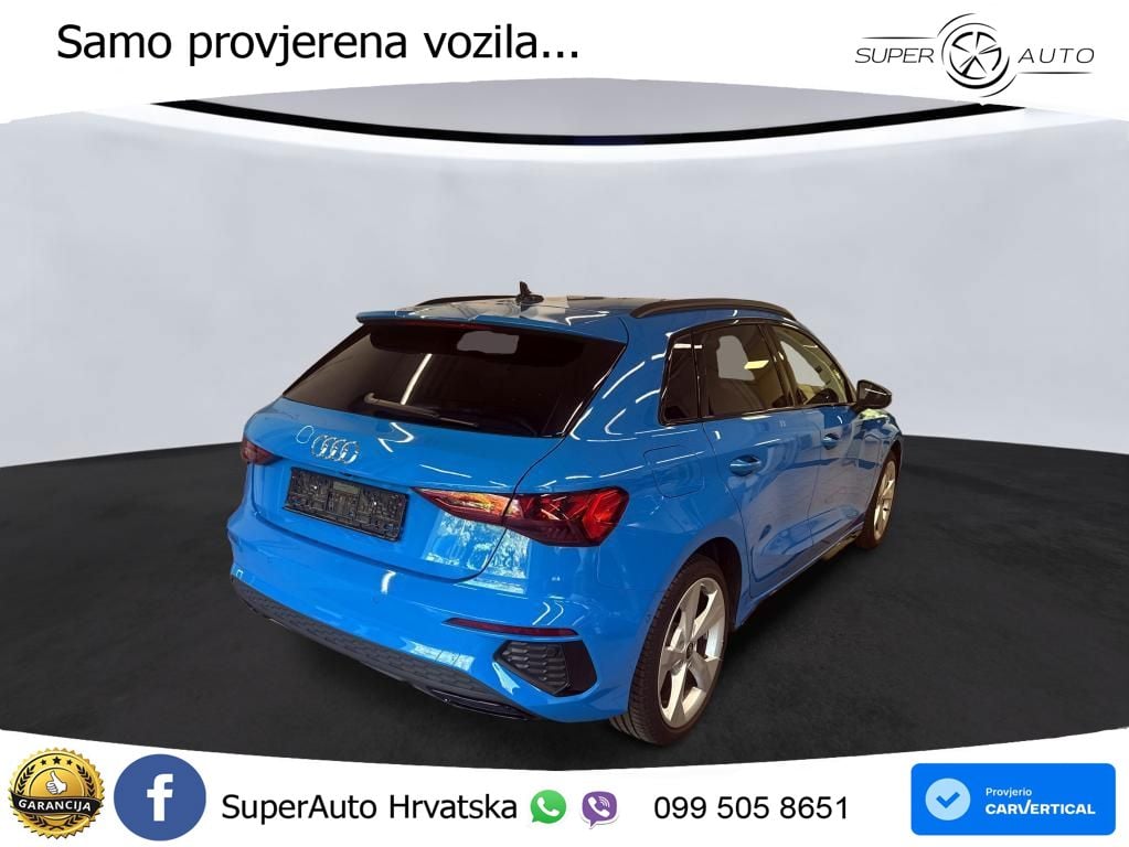 Audi A3 40 TFSIe (204 KS) S tronic S line LED+GR SJED+ACC