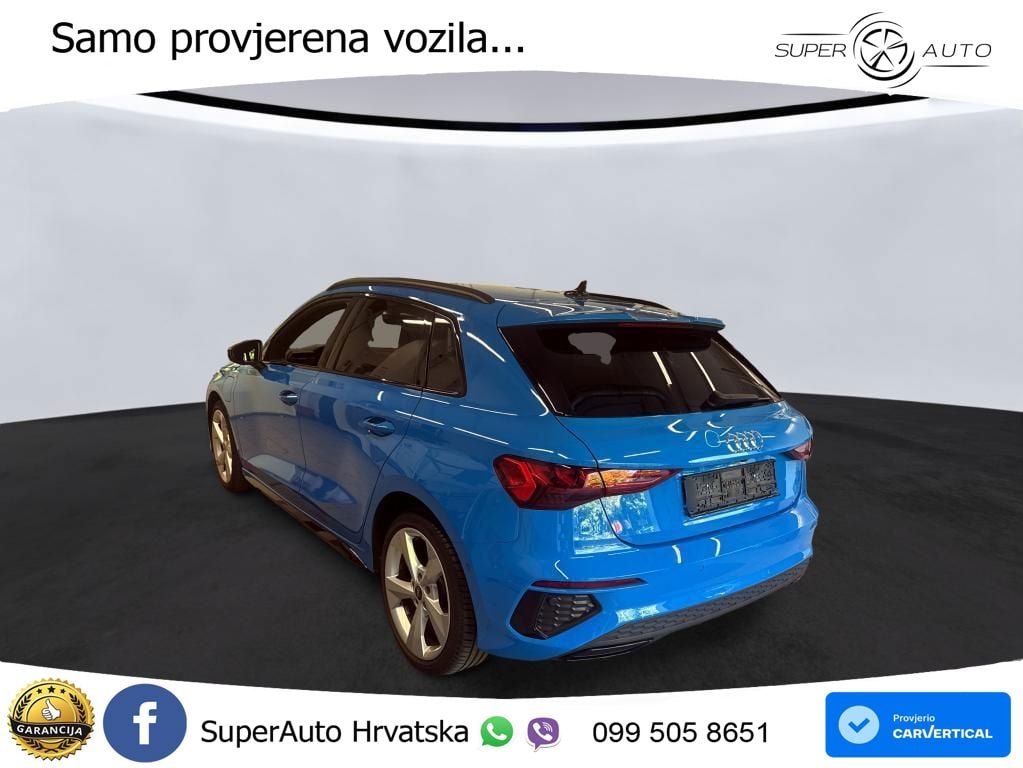 Audi A3 40 TFSIe (204 KS) S tronic S line LED+GR SJED+ACC