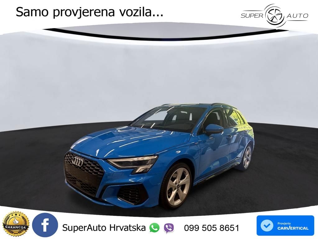 Audi A3 40 TFSIe (204 KS) S tronic S line LED+GR SJED+ACC