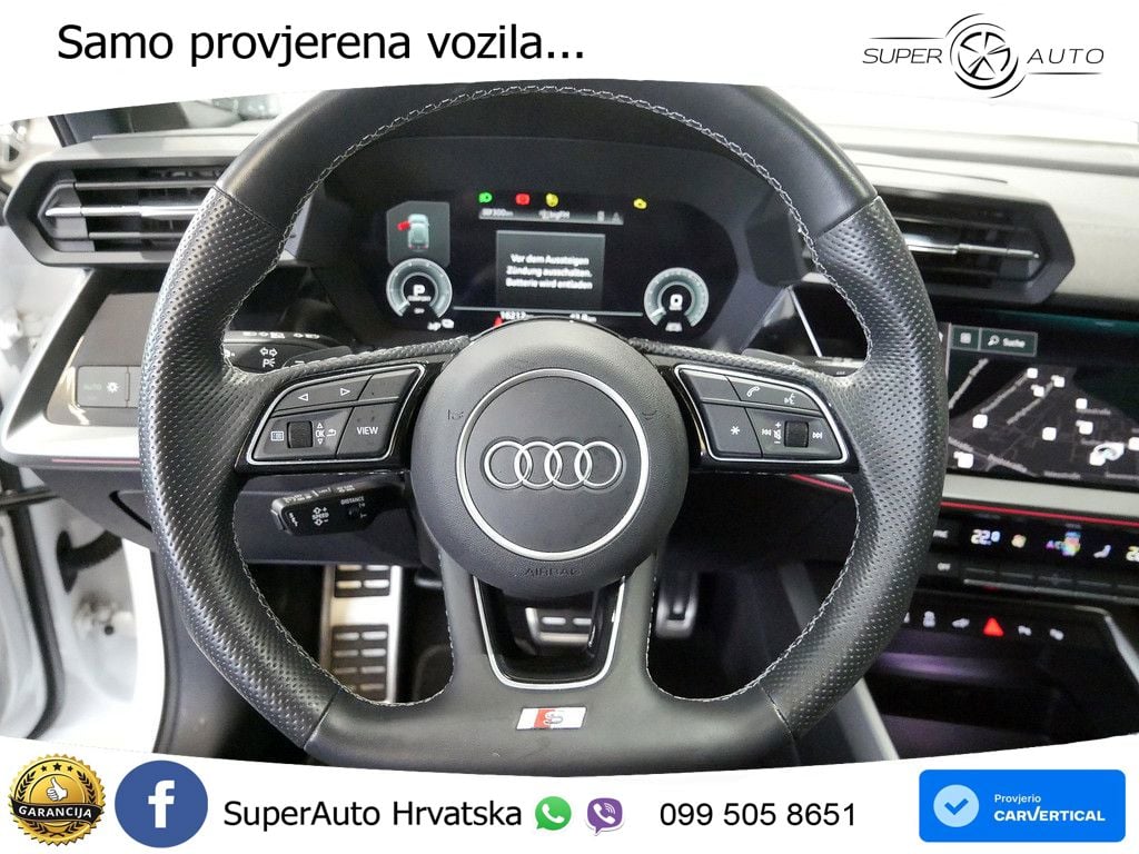 Audi A3 45 TFSIe (245 KS) S tronic S line