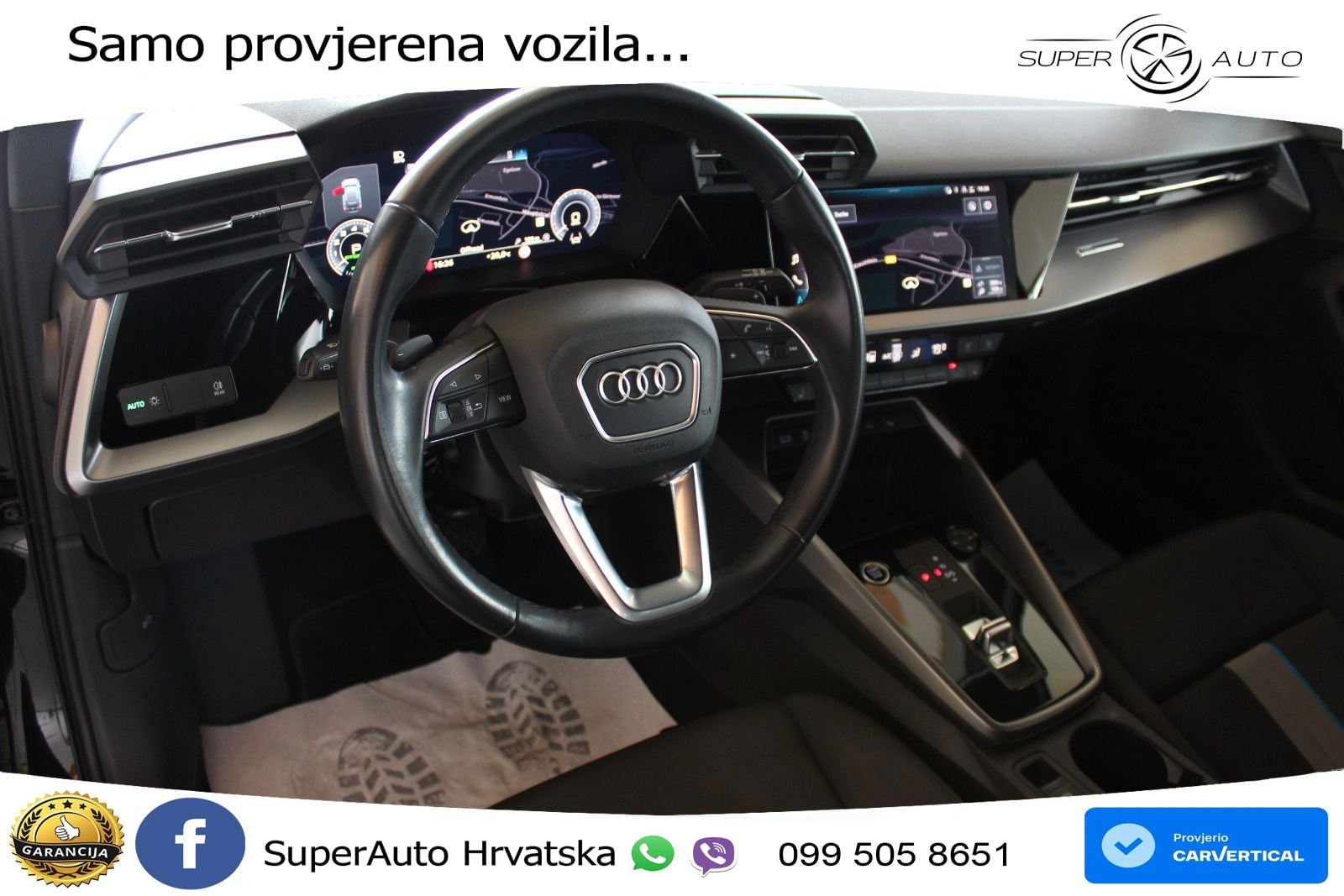 Audi A3 40 TFSIe (204 KS) S tronic LED+GR SJED+ACC