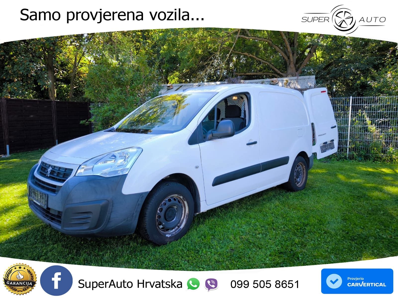 Peugeot Partner L1 Premium-KLIMA+AHK 75 KS