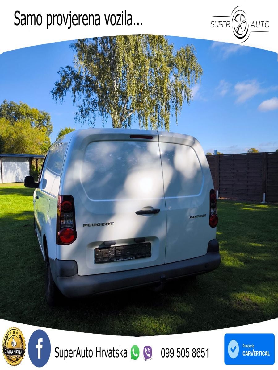 Peugeot Partner L1 Premium-KLIMA+AHK 75 KS