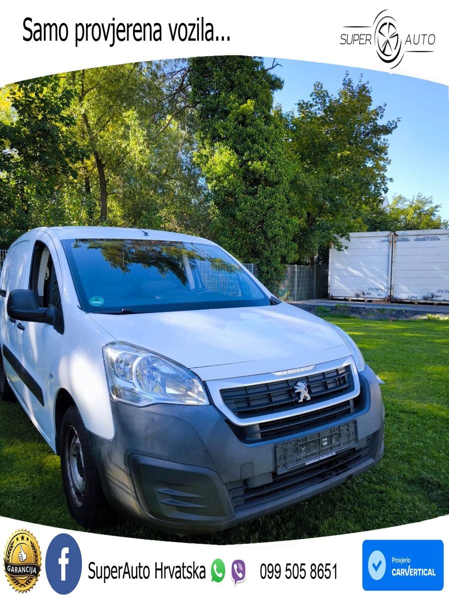 Peugeot Partner L1 Premium-KLIMA+AHK 75 KS