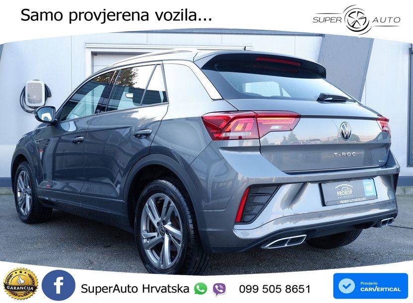 Volkswagen T-Roc 2.0 TSI (190 KS) 4M DSG LED+GR SJED+ACC