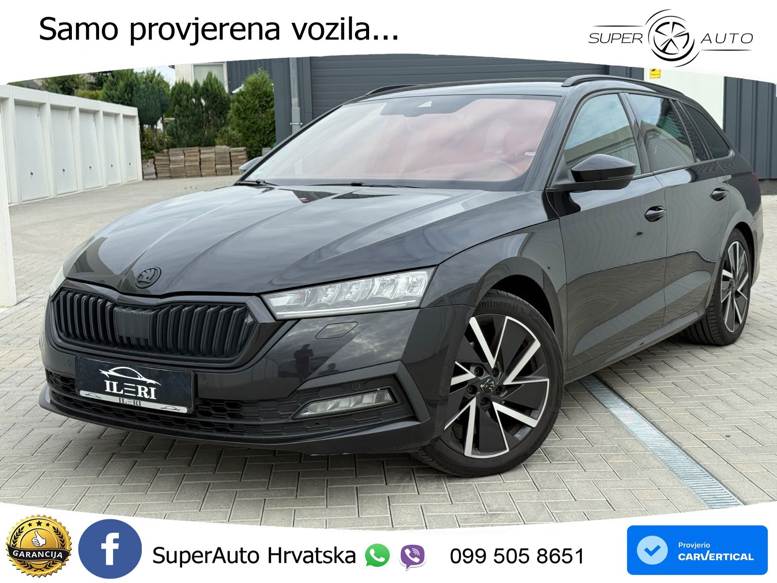 Škoda Octavia Combi 1.5 TSI (150 KS) LED+GR SJED+ACC