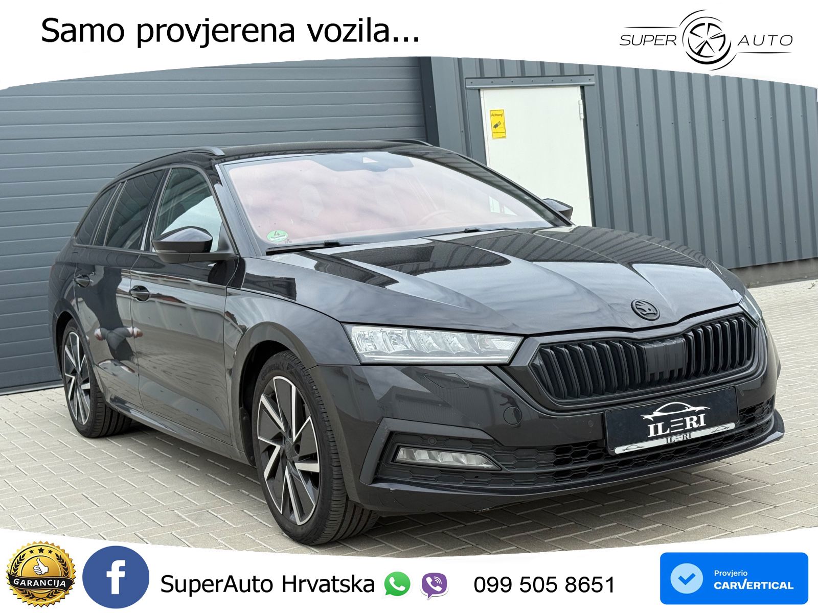 Škoda Octavia Combi 1.5 TSI (150 KS) LED+GR SJED+ACC