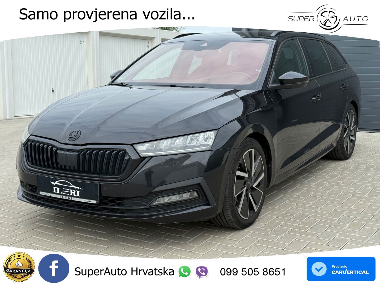 Škoda Octavia Combi 1.5 TSI (150 KS) LED+GR SJED+ACC