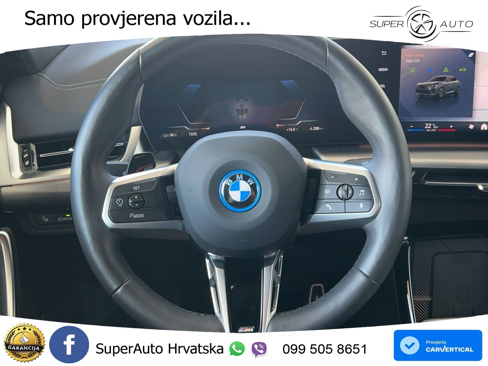 BMW iX2 66.5 kWh (313 KS) xDrive30 LED+GR SJED+ACC