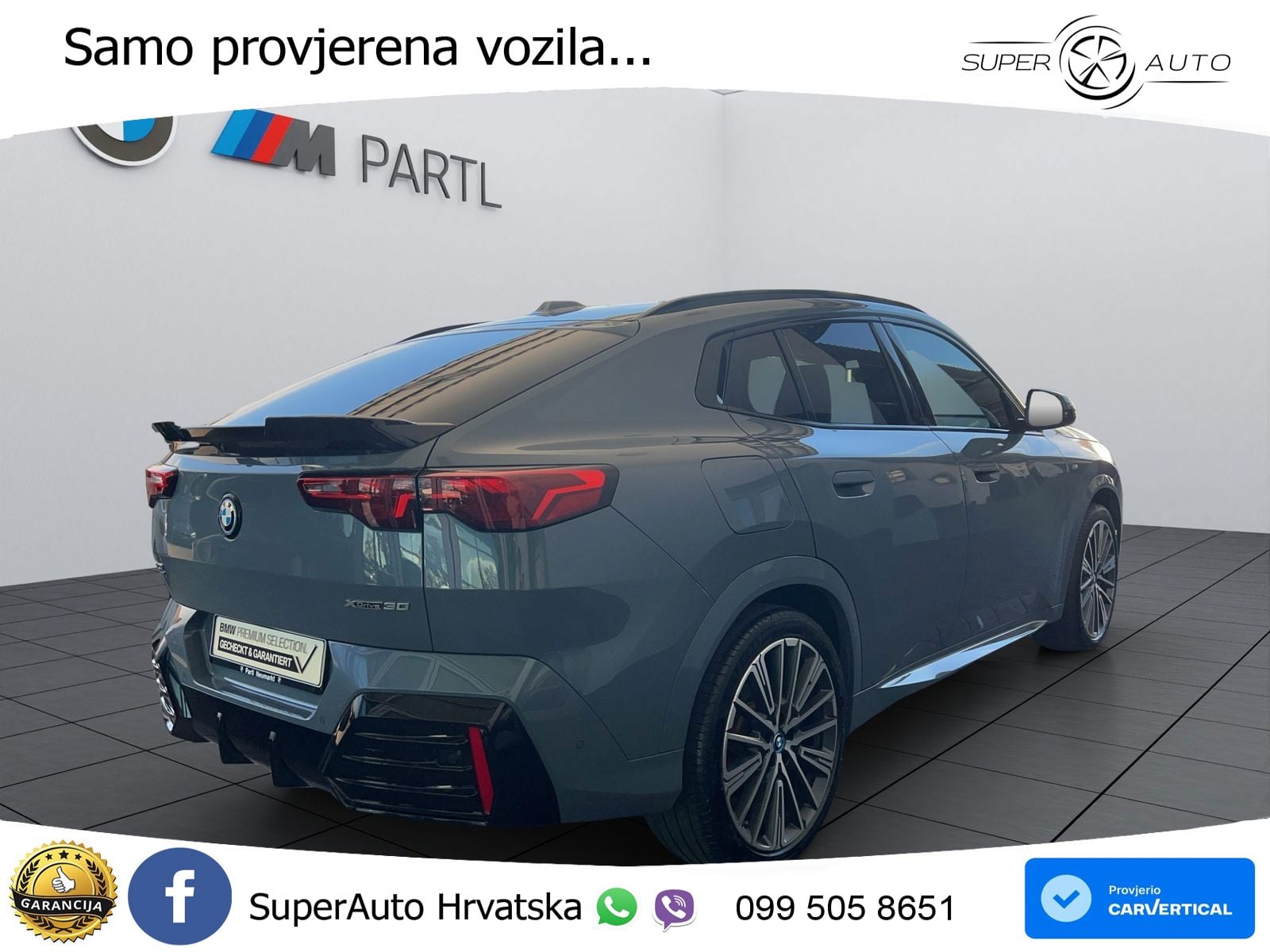 BMW iX2 66.5 kWh (313 KS) xDrive30 LED+GR SJED+ACC