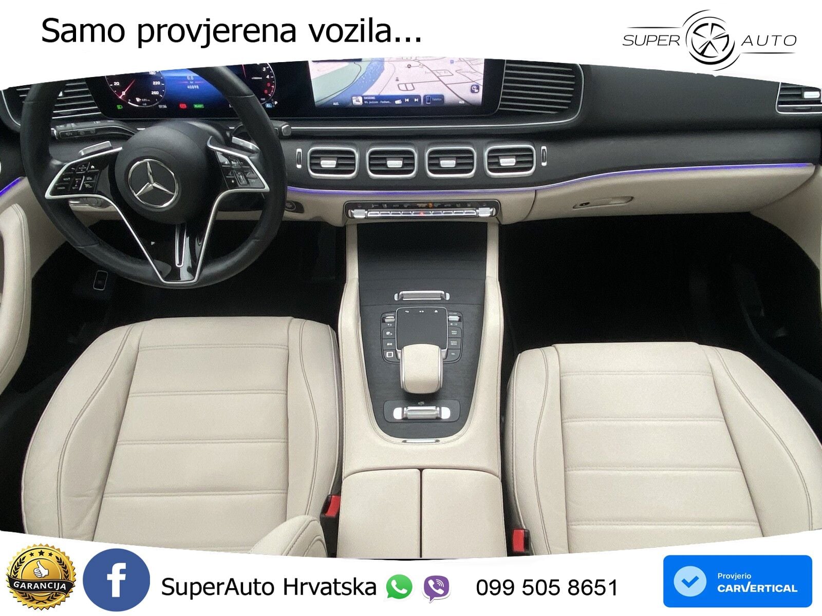 Mercedes GLE 350de (333 KS) 4MATIC 9G-TRONIC ZRAČNI+ACC+GR SJED+KAM+PANO