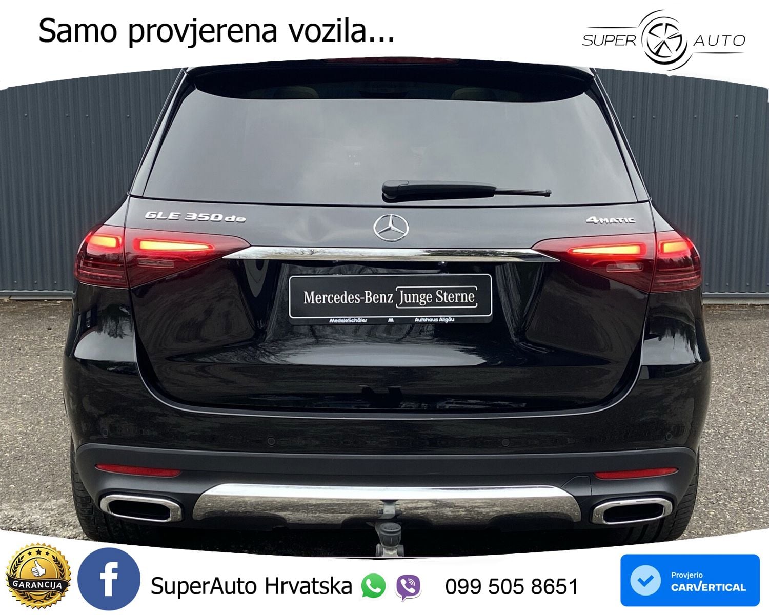 Mercedes GLE 350de (333 KS) 4MATIC 9G-TRONIC ZRAČNI+ACC+GR SJED+KAM+PANO