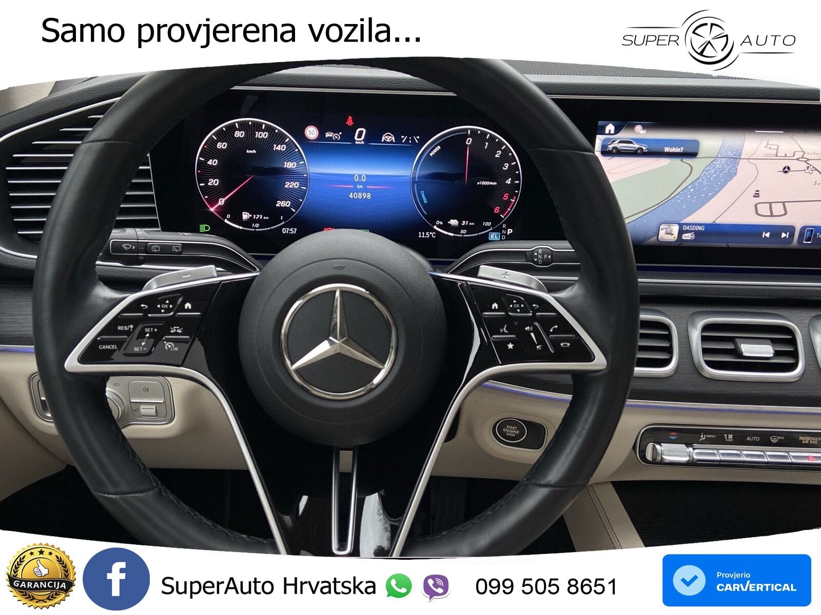 Mercedes GLE 350de (333 KS) 4MATIC 9G-TRONIC ZRAČNI+ACC+GR SJED+KAM+PANO