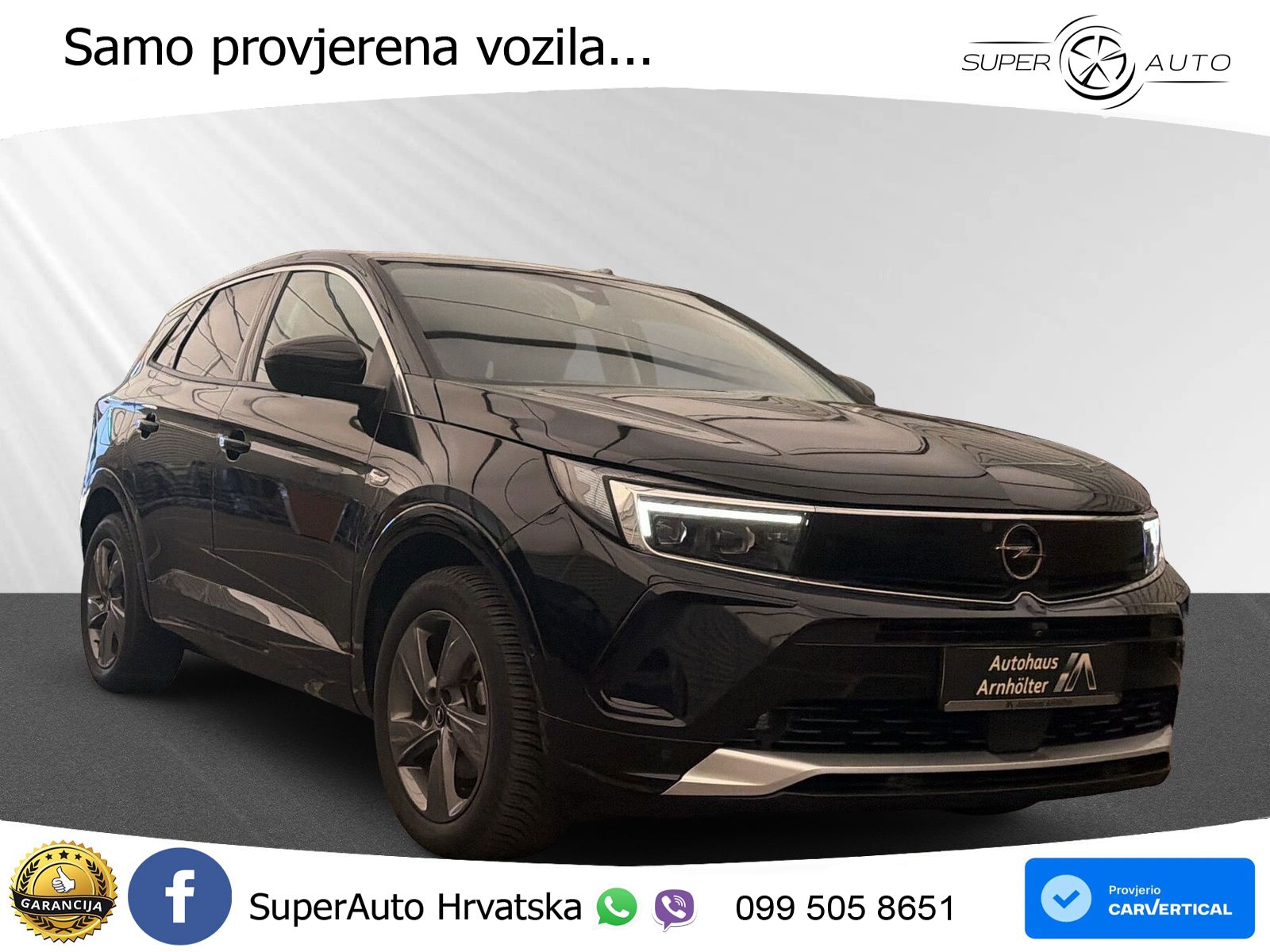 Opel Grandland 1.2i Turbo (130 KS) Automatic Elegance LED+GR SJED+ACC