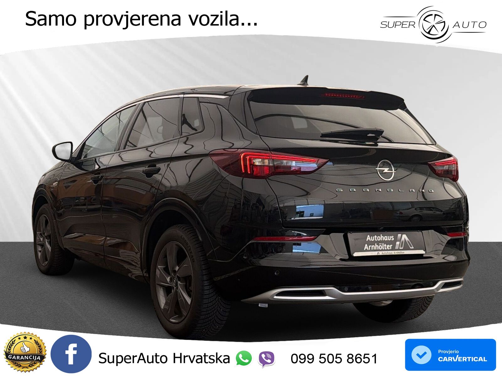 Opel Grandland 1.2i Turbo (130 KS) Automatic Elegance LED+GR SJED+ACC