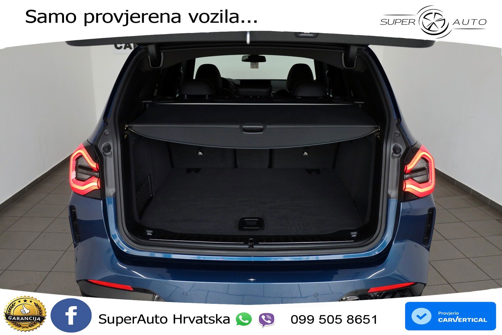 BMW iX3 80 kWh (286 KS) M Sport LED+GR SJED+ACC
