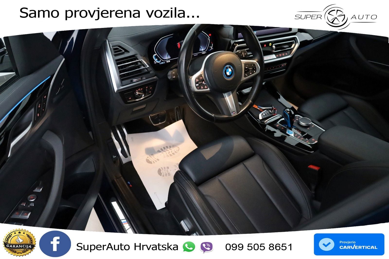 BMW iX3 80 kWh (286 KS) M Sport LED+GR SJED+ACC
